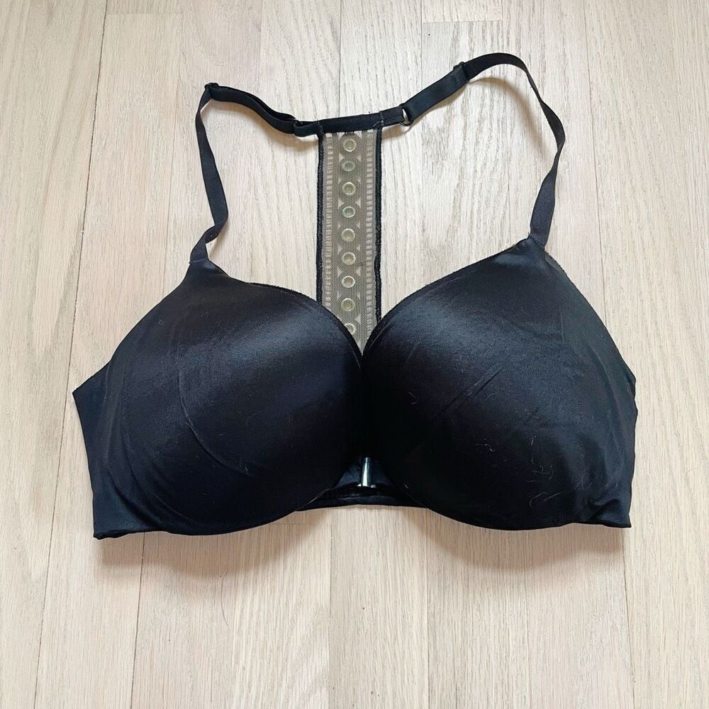 BUY 1 GET 1 FREE so obsessed Victoria’s Secret push up 34d black satin